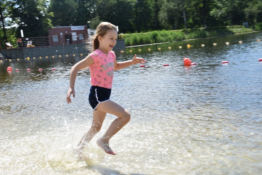 Kąpielisko w Rybniku - Kamieniu czynne. Są pierwsi...