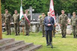 77. rocznica zamordowania 12 żołnierzy Konspiracyjnego Wojska Polskiego. Uroczystości w Bąkowej Górzej. ZDJĘCIA