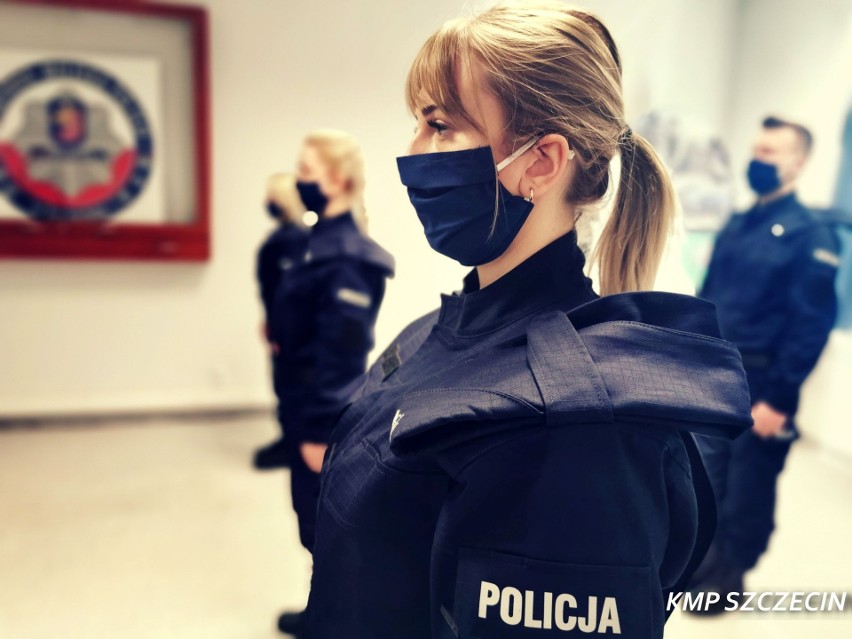 Nowi policjanci w Szczecinie i regionie
