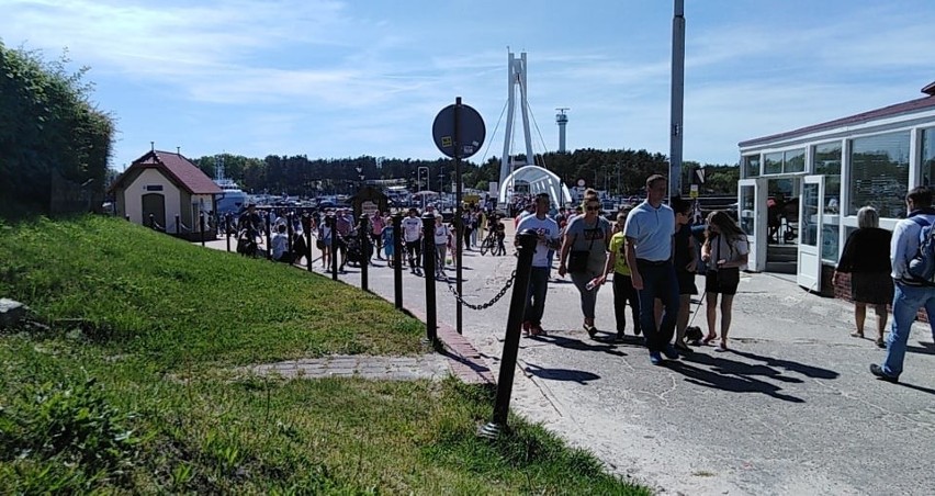 Promenada nadmorska w Ustce znów tętni życiem. Pierwszy...