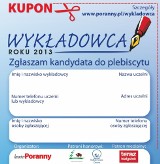 Rośnie liczba kandydatów na Belfra i Wykładowcę Roku