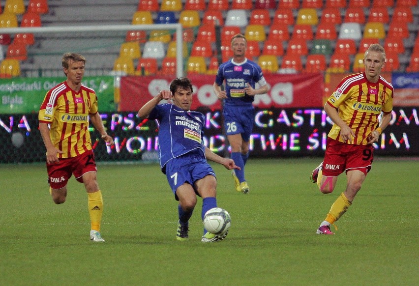 Podbeskidzie Bielsko-Biała - Korona Kielce 1:0 [RELACJA, ZDJĘCIA] Podbeskidzie wreszcie wygrało!