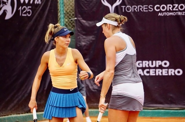 Katarzyna Piter (z lewej) zagra o drugi deblowy tytuł w karierze