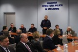 Staszowscy policjanci podsumowali 2017 rok. Mówiono o "Krajowej Mapie Zagrożeń" i bezpieczeństwie 