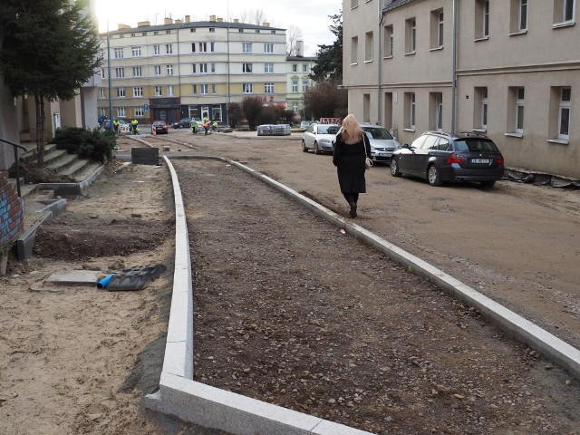 W Koszalinie trwają prace przy przebudowie ulicy Podgórnej i placu Kilińskiego.