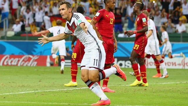 Miroslav Klose już ma stałe miejsce w historii mistrzostw świata FIFA.