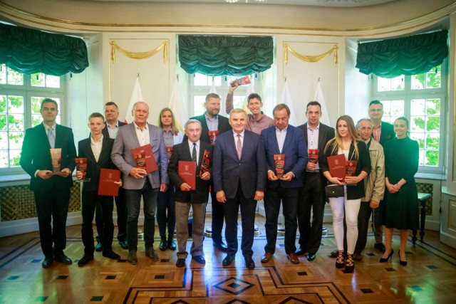 Wręczenie nagród sportowcom i trenerom z Białegostoku