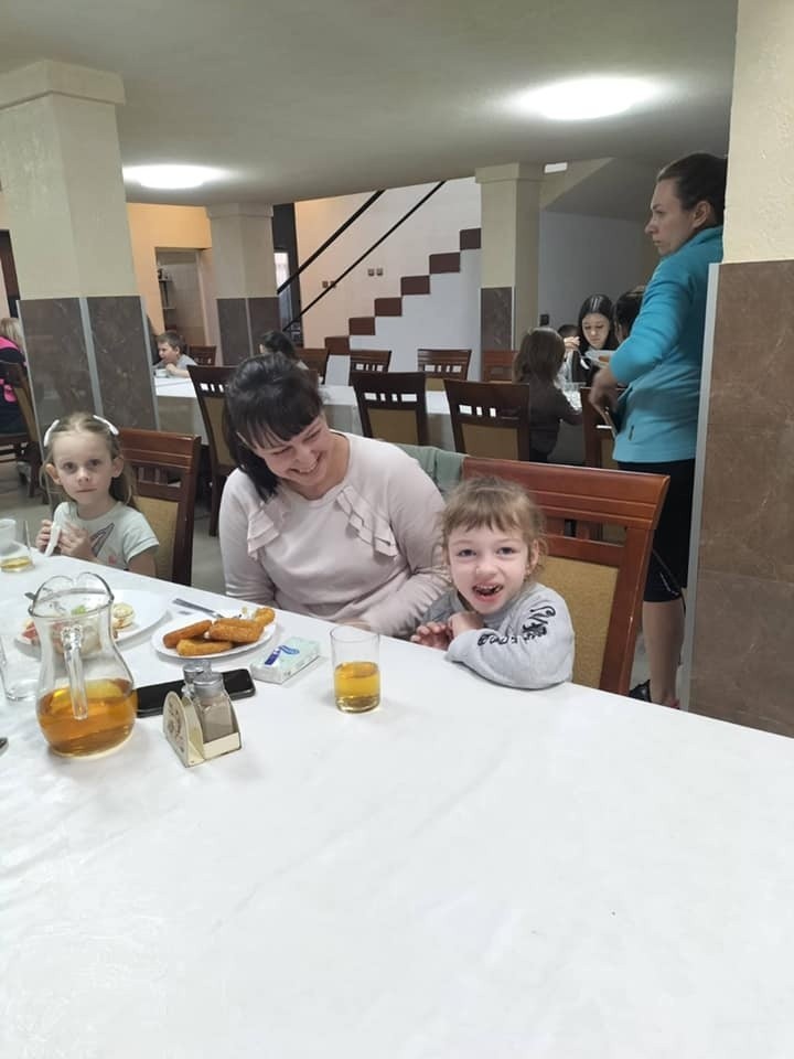 Uchodźcy z Ukrainy w charsznickiej Planecie