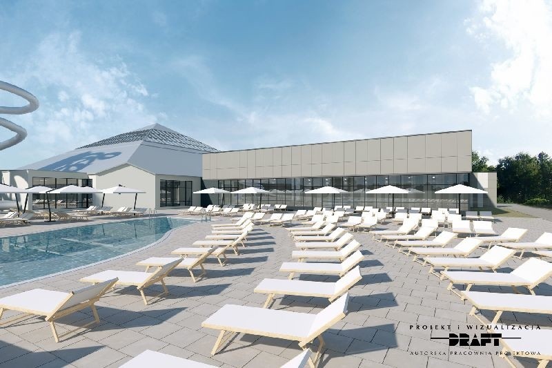 Aquapark Fala: Restauracja gotowa, nowe baseny wkrótce w budowie [WIZUALIZACJE]