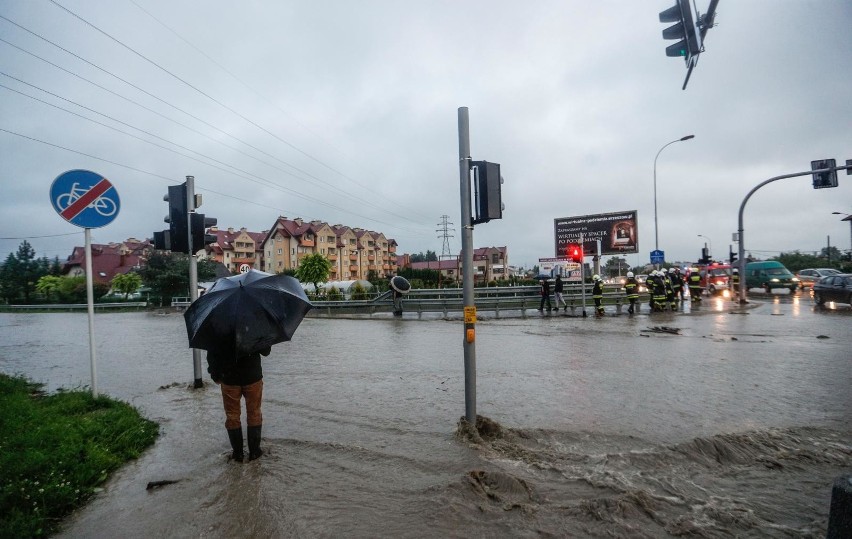 Południowa część Rzeszowa jest stale zagrożona powodziami.