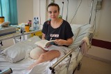 Majka w potwornym wypadku w Radlinie straciła nogę, ale nie charakter. 22-latka się nie załamuje i chce normalnie żyć