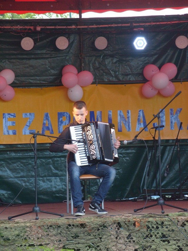 Adrian Kielas wygrał Talenty Naszej Gminy w Wicku.