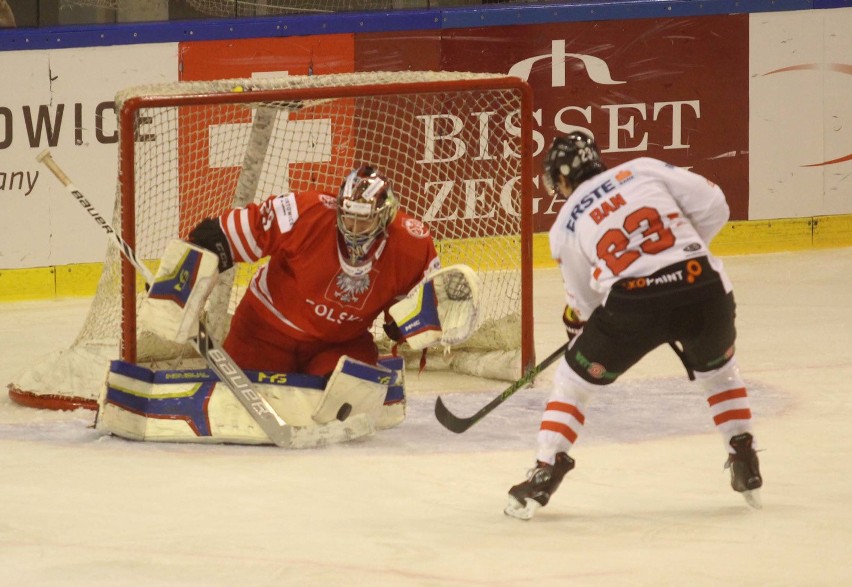 Reprezentacja Polski w hokeju gra w Katowicach Janowie