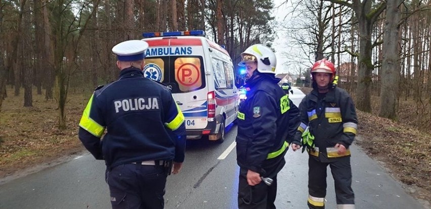 Do wypadku doszło w piątek 15 marca na drodze z Drzonkowa w...