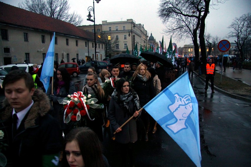 Marsz Żołnierzy Wyklętych w Lublinie (ZDJĘCIA, WIDEO)