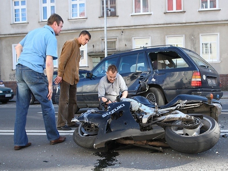 W czwartek przy ulicy Paderewskiego w Slupsku doszlo do...