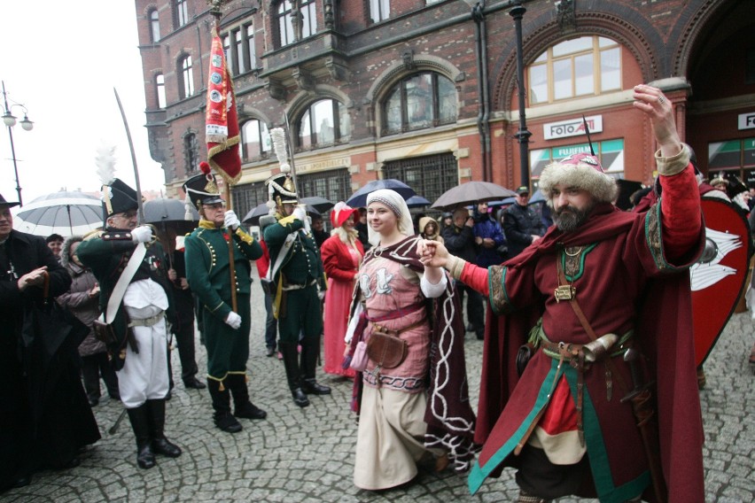 09.04.2016 legnica inscenizacja chrztu polski mieszka i...