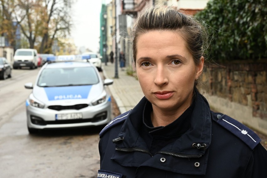 Małgorzata Perkowska-Kiepas, oficer prasowy Komendy...
