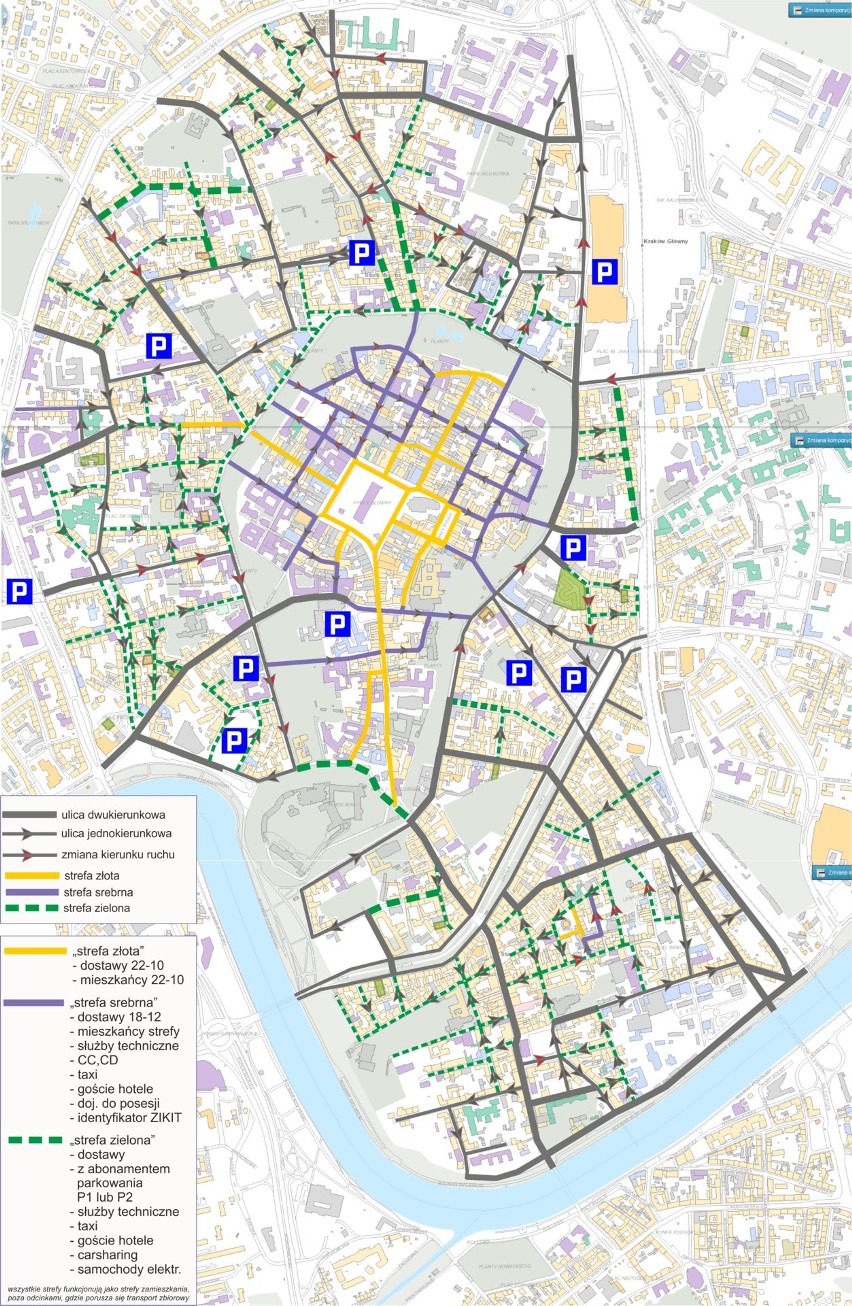 Rewolucyjne zmiany w ruchu w centrum Krakowa [MAPA]