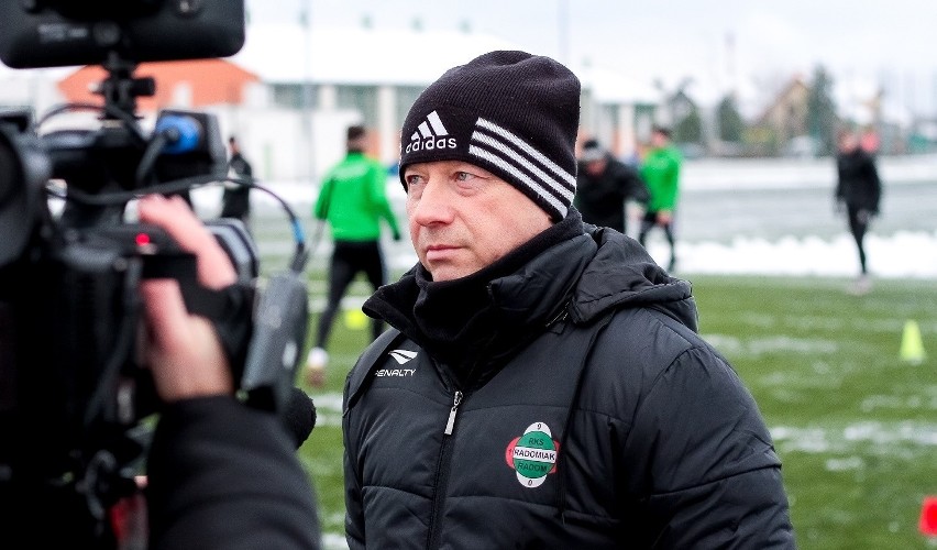 Fortuna 1 Liga. Dariusz Banasik, trener Radomiaka: - Ktoś do nas przyjdzie, ale też ktoś od nas odejdzie (WIDEO, ZDJĘCIA)