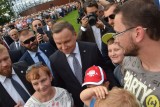 Prezydent Andrzej Duda w Szczecinku spotkał się z mieszkańcami [ZDJĘCIA]