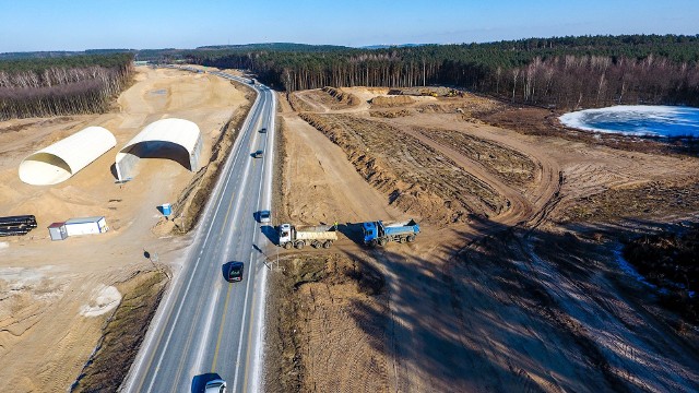 W budowie są nadal północne odcinki drogi S5 i Bydgoszcz – Szubin. Kierowcy mają nimi jechać do końca 2022 roku