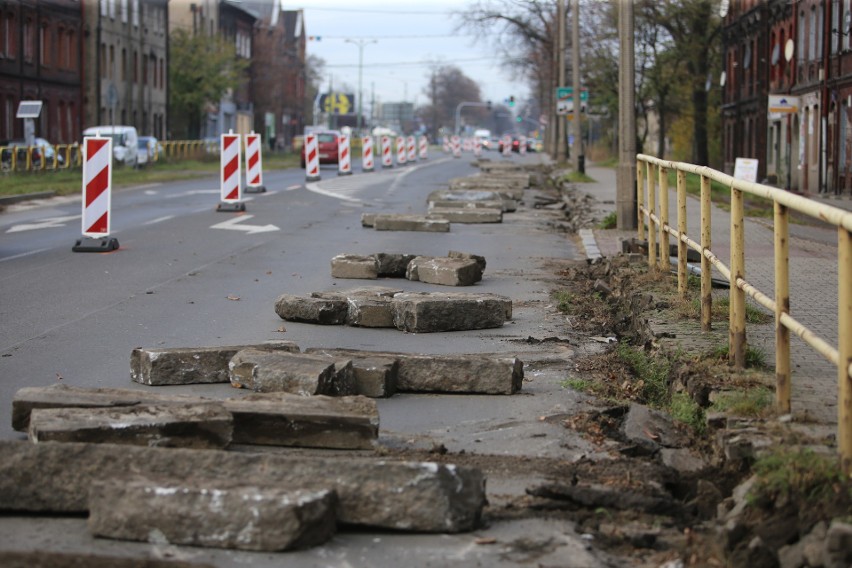 Remont ulicy 3 Maja w Chorzowie