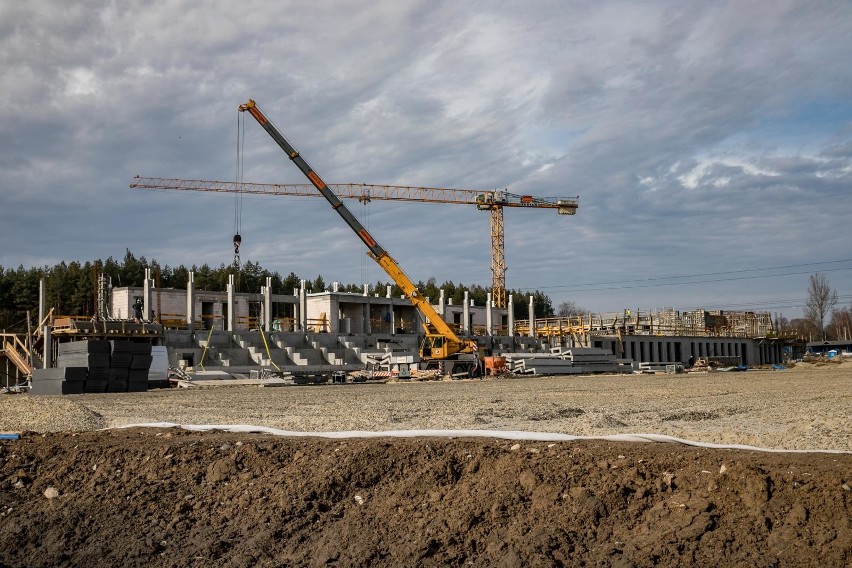 Budowa ośrodka treningowego Cracovii w Rącznej