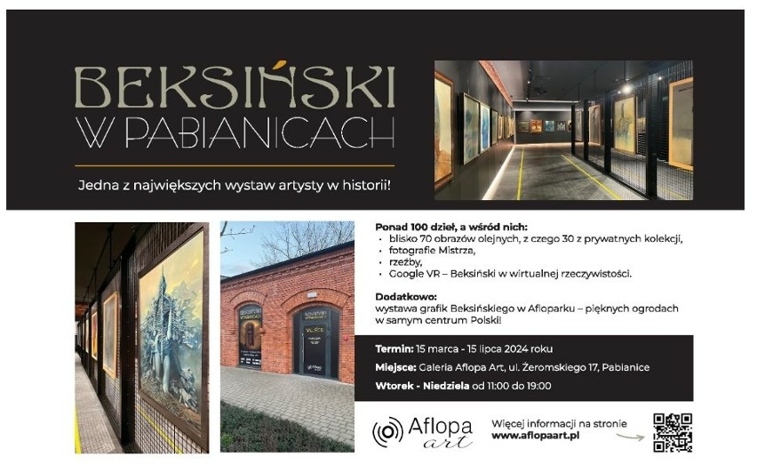 Beksiński w Pabianicach – wyjątkowa wystawa dostępna do 15 lipca!
