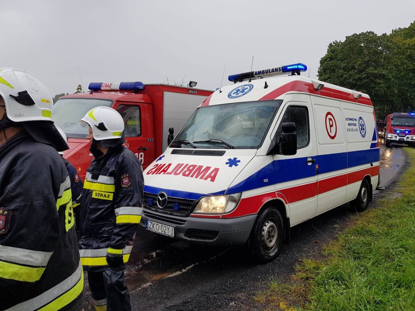 Do poważnego wypadku doszło we wtorek popołudniu w Tyczewie...