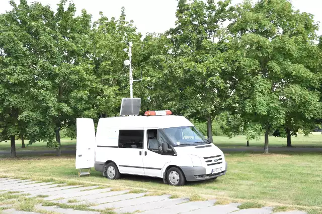 Na wyposażeniu WIOŚ w Opolu jest specjalny ambulans do całodobowego pomiaru hałasu.