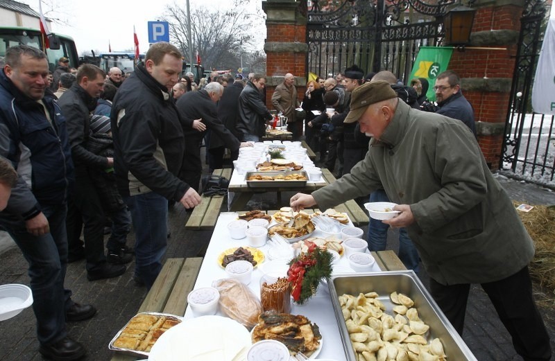 Wigilia rolników w Szczecinie