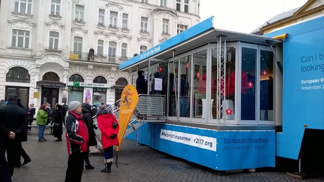 Bus Reformacji przyjechał do  Cieszyna