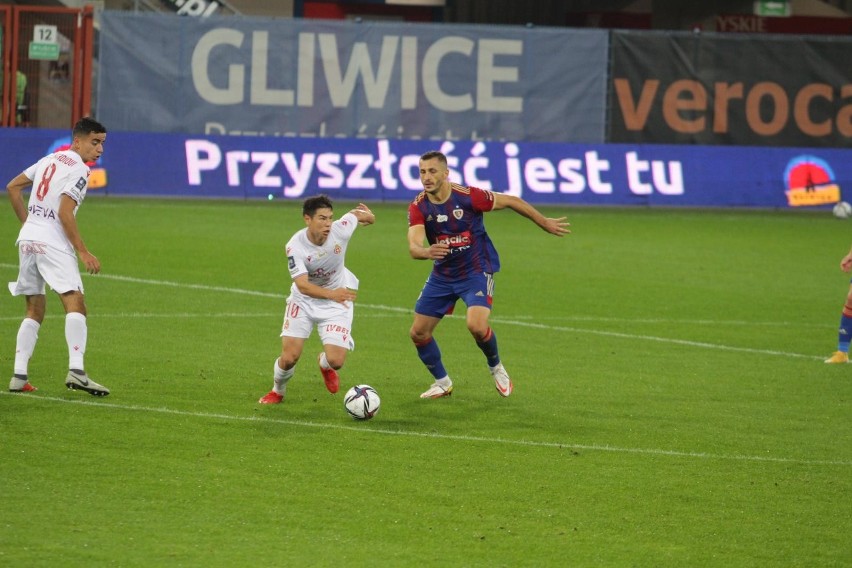 1.10.2021 r. Piast Gliwice - Wisła Kraków 1:0.