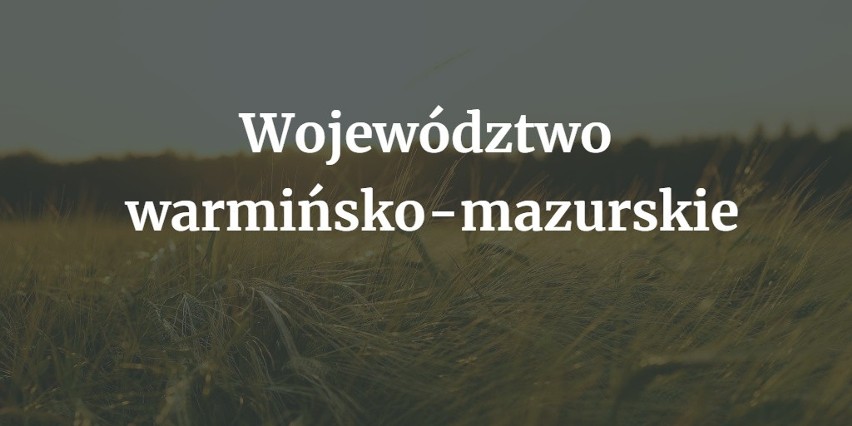 Najpopularniejsze nazwy wsi w województwie (wraz z ilością...