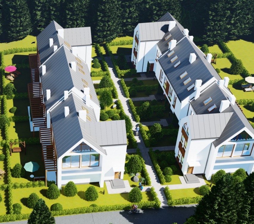 Wiśniowe Wzgórza - nowe, wyjątkowe osiedle powstaje blisko Kielc. Zobaczcie wizualizacje 