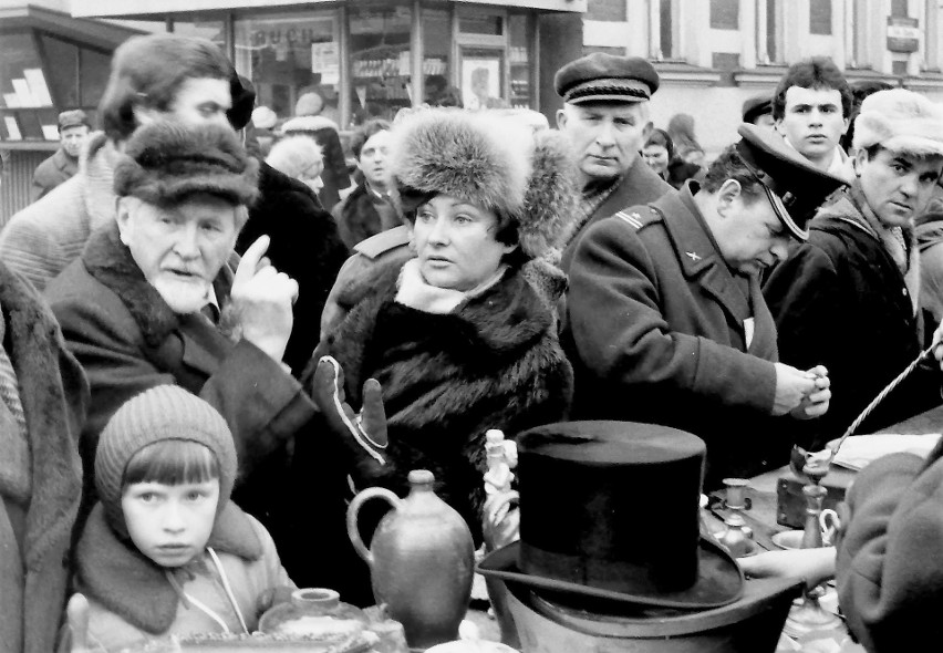 Styczeń 1977 r., Tadeusz Czapliński z Teresą Włodkowską,...