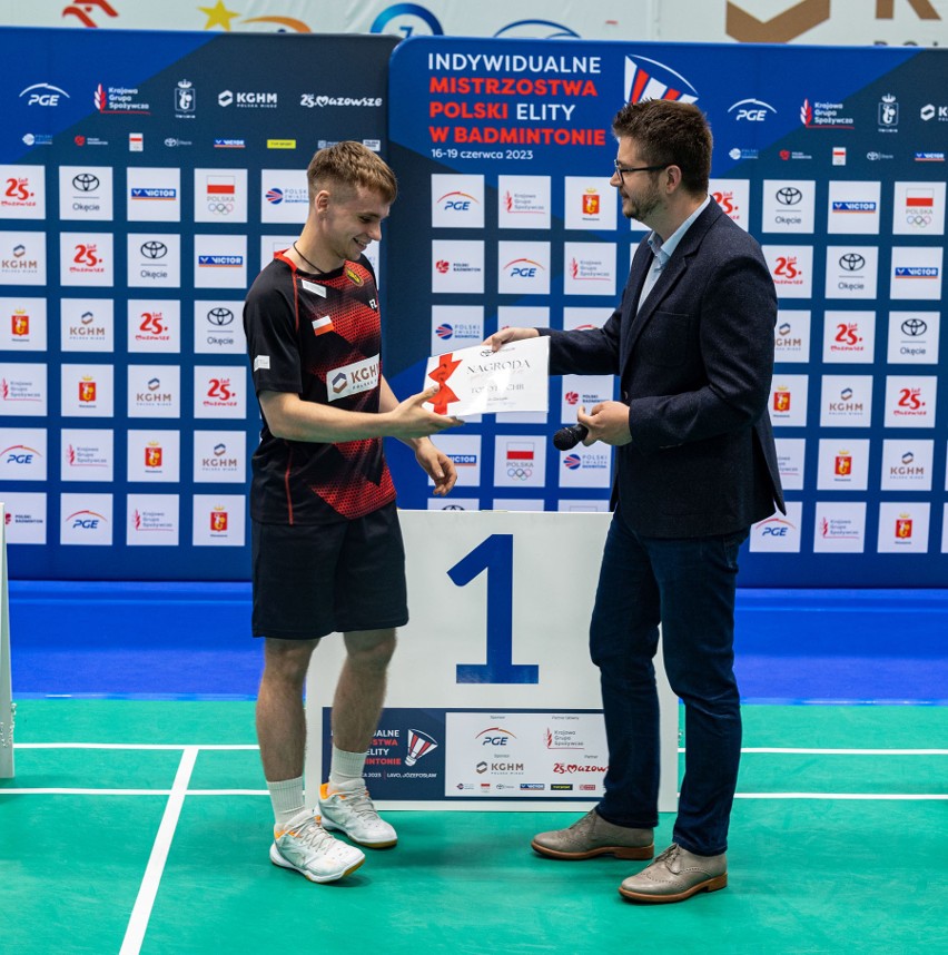 Toyota dla mistrza Polski w badmintonie! Tytuły za rok 2023 rozdane 