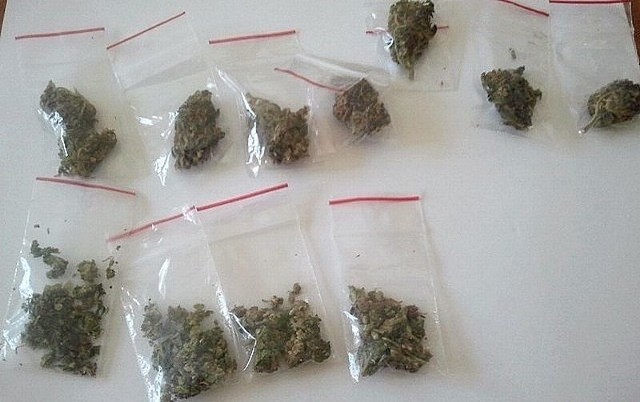 120 gramów marihuany mieli przy sobie dwaj ełczanie