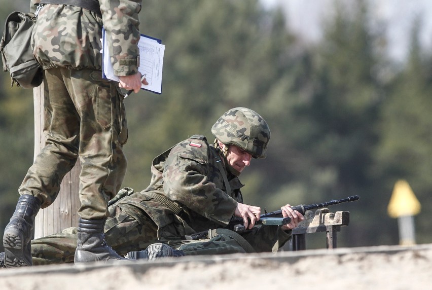 Ćwiczenia Narodowych Sił Zbrojnych na poligonie w Nowej...