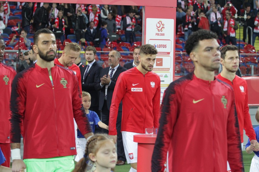 mecz Polska - Portugalia 2:3 na Stadionie Śląskim w...