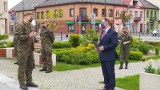 Uroczyste pożegnanie żołnierzy Wojsk Obrony Terytorialnej w Lipsku