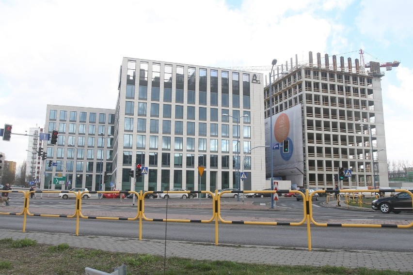 Budowa biurowca IBM w Katowicach