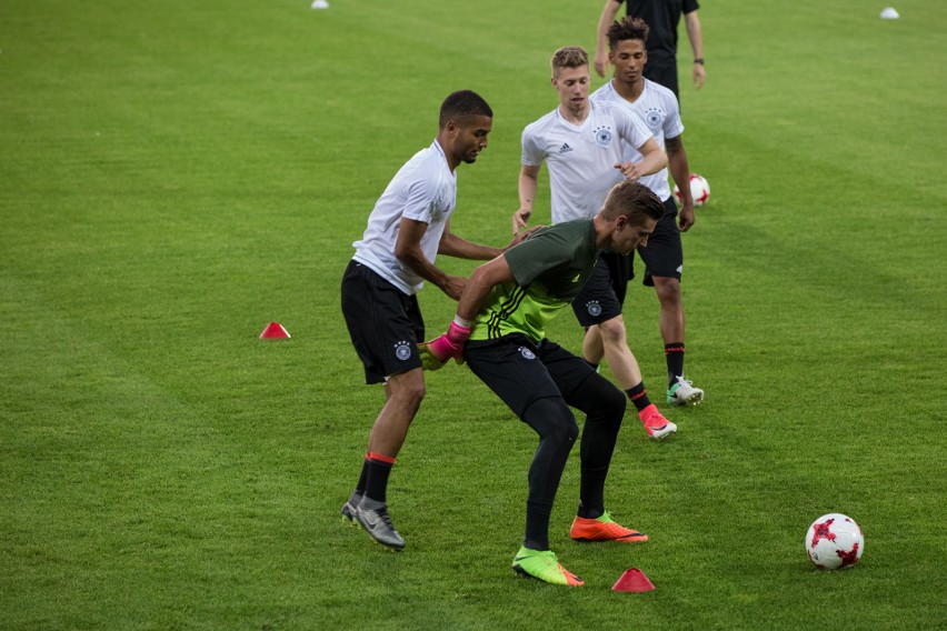 Euro U-21. Niemcy trenowali na Cracovii przed meczem z Danią [ZDJĘCIA]