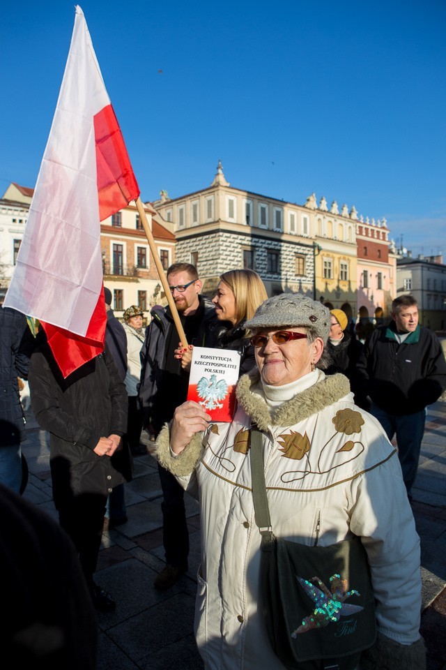 Tarnowianie manifestowali w obronie demokracji