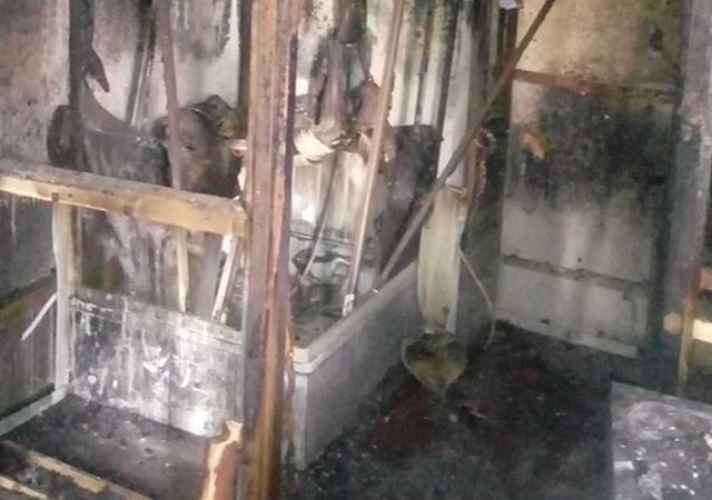 Mieszkańcy Mamina w pożarze stracili wszystko. Gmina apeluje o pomoc