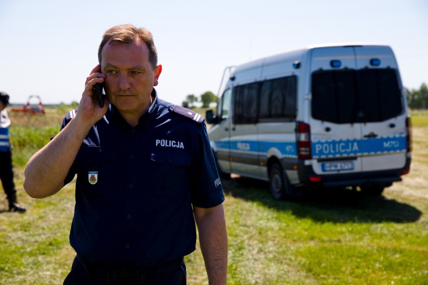 Andrzej Baranowski rzecznik prasowy Komendanta Wojewódzkiego...