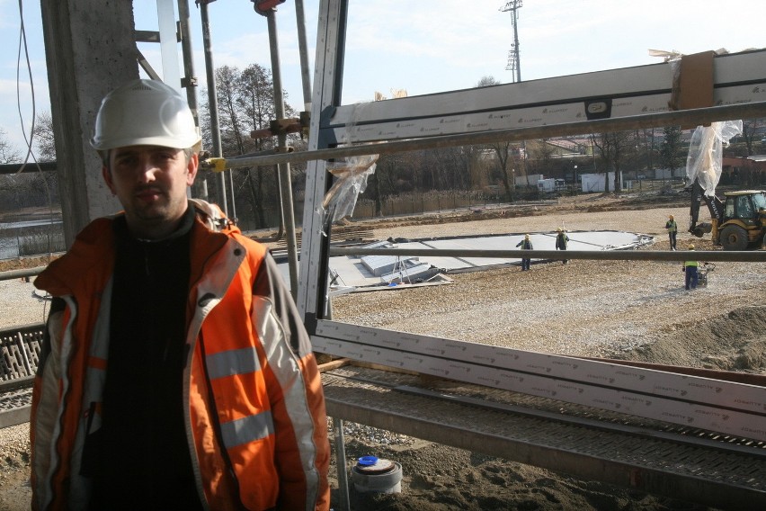 Kąpielisko Ruda - zdjęcia z budowy