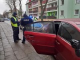 Pościg za kierowcą subaru na Dk6 między Słupskiem a Lęborkiem. Wspólna akcja słupskiej i lęborskiej policji