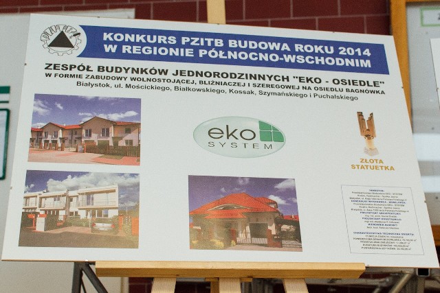 Eko-Osiedle budową roku 2014 w regionie północno - wschodnim